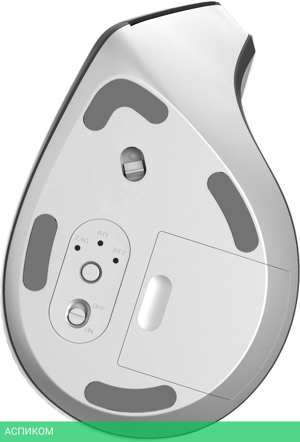 Мышь Oklick 991MW серый (1885263)