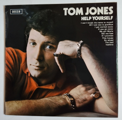 Винтажная виниловая пластинка LP Tom Jones Help Yourself (UK 1968)