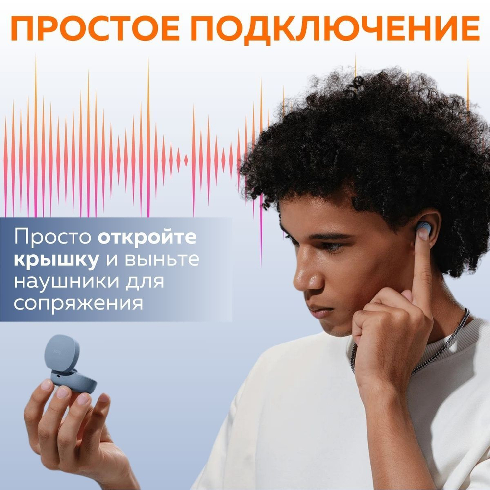 Наушники беспроводные Xiaomi Redmi Buds Essential синий