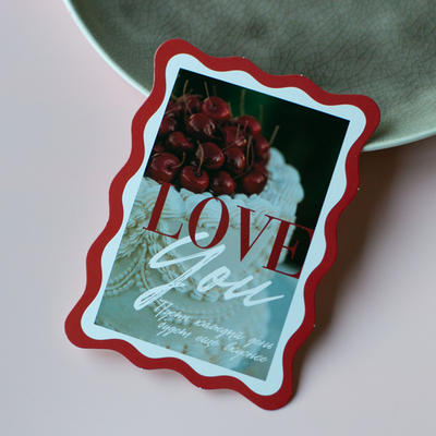 С-1188 карточка (7,5х10,5 см) Love you Пусть каждый день будет еще вкуснее (цена за упаковку из 10 шт.)