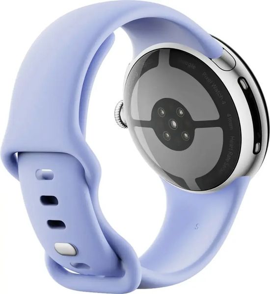 Умные часы Google Pixel Watch 4 41mm Wi-Fi + LTE (Polished Silver/Iris)