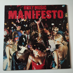 Винтажная виниловая пластинка LP Roxy Music Manifesto (USA 1979) Dance Away