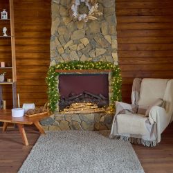 ULD-S3000-300-DGA WARM WHITE IP20 DEW Гирлянда светодиодная Роса. 30м. 300 светодиодов. Теплый белый свет. Провод зеленый. ТМ Uniel