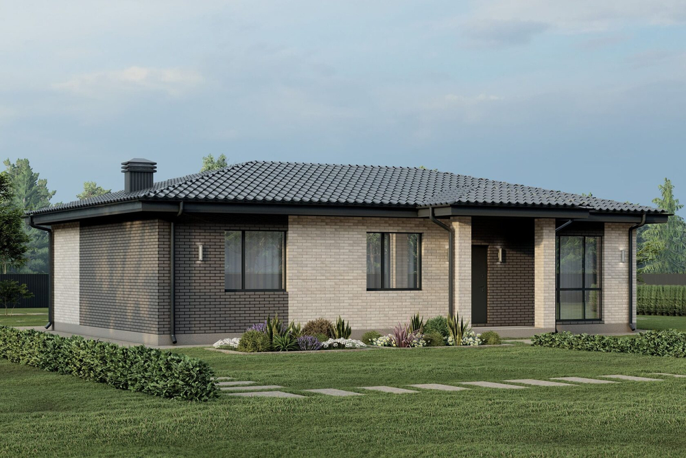 Проект Дома 100,37 кв. м К-83