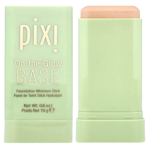 Pixi Beauty, On-The-Glow Base, увлажняющий стик для основы, крем, 19 г (0,6 унции)