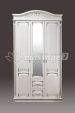 Шкаф Оливия Люкс 3х створчатый с гнутым багетом