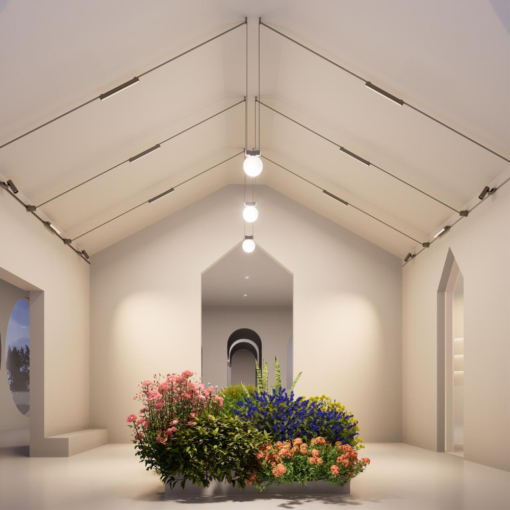 Трековый смарт-светильник для низковольтного шинопровода с двумя режимами работы Novotech EASY 359461