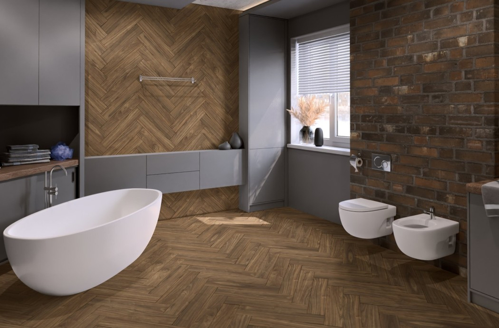 Кварц-винил Клеевой LVT Damy Floor London 2,5 мм Дерби 3.2 м2