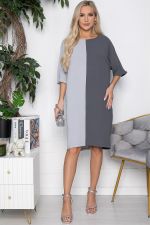 Платье Кайла (серое) П10462 LT Collection