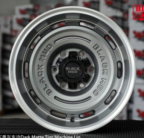 Диск колёсный литой BLACK MUD M560 R17 8,5 ЕТ0 Matte Gunmetal / Machined Lip