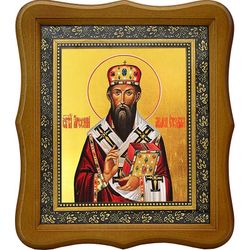 Арсений Элассонский-Суздальский Святитель. Икона на холсте.