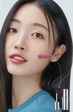 FEEV Тинт с зеркальным блеском Hyper-fit Glam Drop Berry Bubble