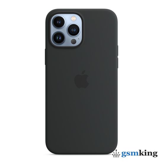Apple Silicone Case with MagSafe iPhone 13 Pro Max Midnight «Тёмная ночь» MM2U3ZE/A