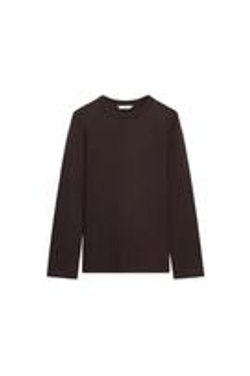 ZARA СВИТЕР ИЗ 100% ЭКСТРАМЯГКОЙ ШЕРСТИ, КОРИЧНЕВЫЙ