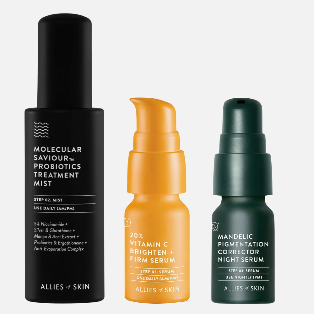 ALLIES OF SKIN LET IT GLOW Осветление пигментации и работа с порами ALLIES OF SKIN LET IT GLOW Осветление пигментации и работа с порами