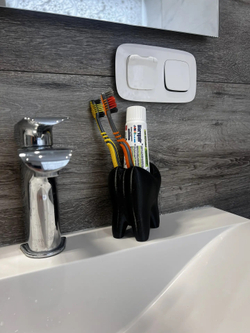 Стакан под зубные щетки "Зуб"/Держатель для зубных щеток "Зуб"