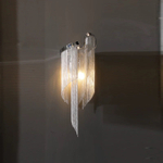 Wall design lamp Stream by Terzani (Silver)