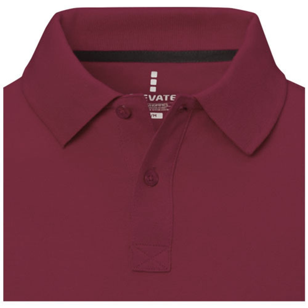 Calgary мужская футболка-поло с коротким рукавом