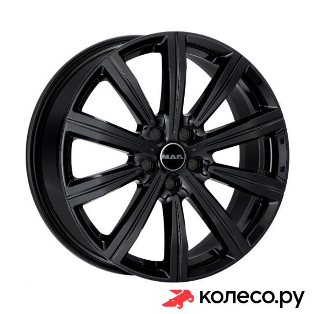 Birmingham 8.5x20/5*120 D65.1 ET45 Gloss Black