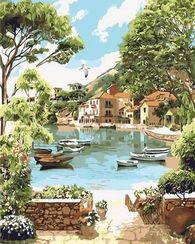 Картина по номерам "Бухта счастья"