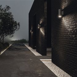 Уличный светильник на стену Maytoni Bowery O574WL-02W