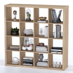 Cтеллаж Фора 16, 147*147*38 см, дуб беленый