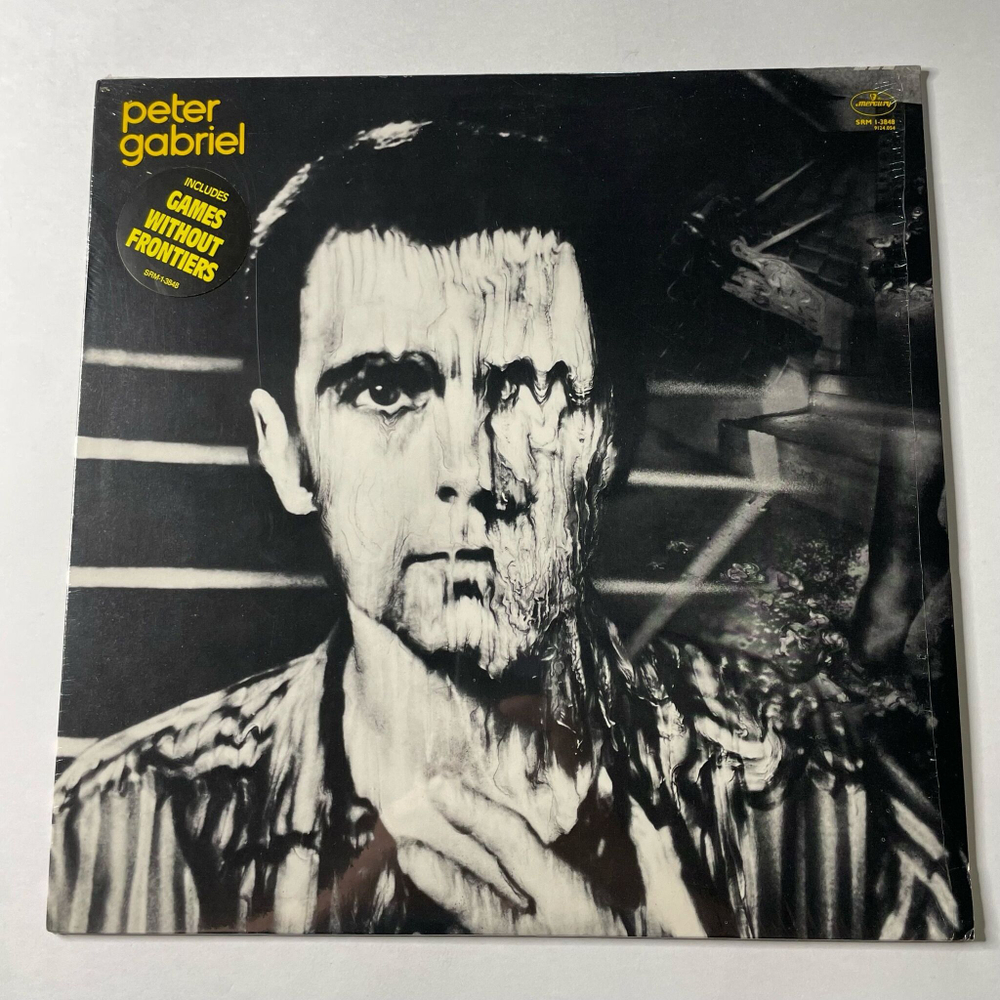 Винтажная виниловая пластинка LP Peter Gabriel Intruder (USA 1980)