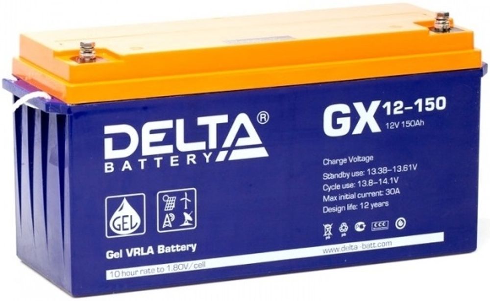 DELTA GX 12-150 Xpert аккумулятор