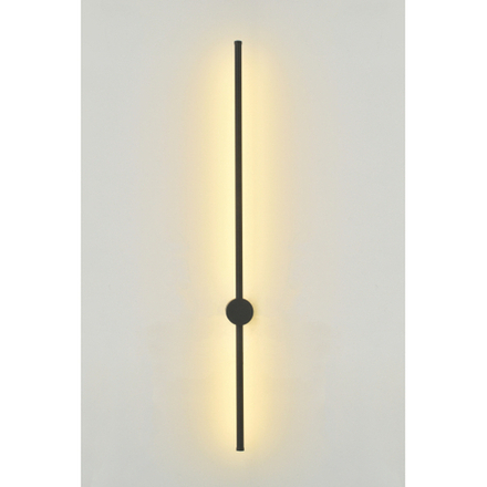 Светильник настенный Rivoli Grace 6186-702 LED 15Вт 3000К чёрный светодиодный