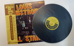 Винтажная виниловая пластинка LP Louis Armstrong All Stars (Japan 1975)