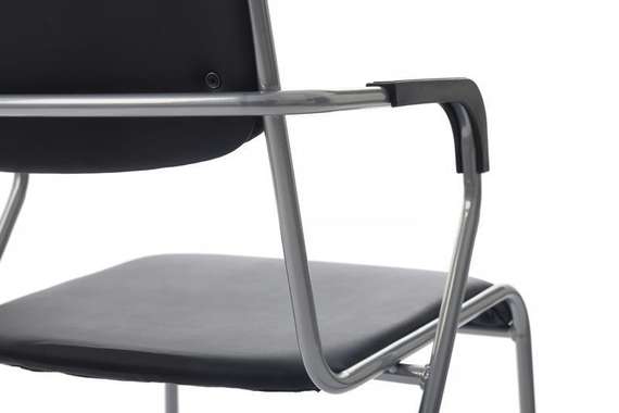 Кресло Nix Plus RCH OMKL-03 Черный/Металл окрашенный Хром