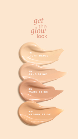 Paese Get The Glow Look Illuminating Foundation - Легкий тональный крем с эффектом сияния SPF 20 оттенок 1N Light Beige, 30 ml