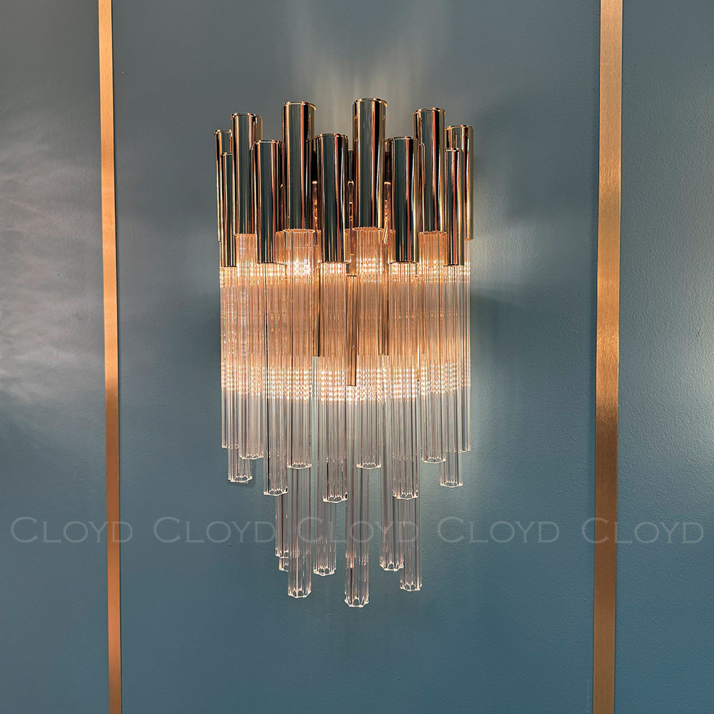 Бра Cloyd MASSOLIT W3 / выс. 48 см - золото (арт.20417)