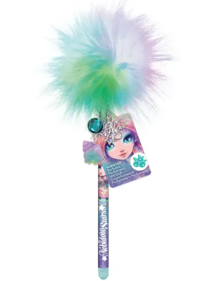 Серия: Coralia. Ароматизированная ручка с меховым помпоном и подвеской