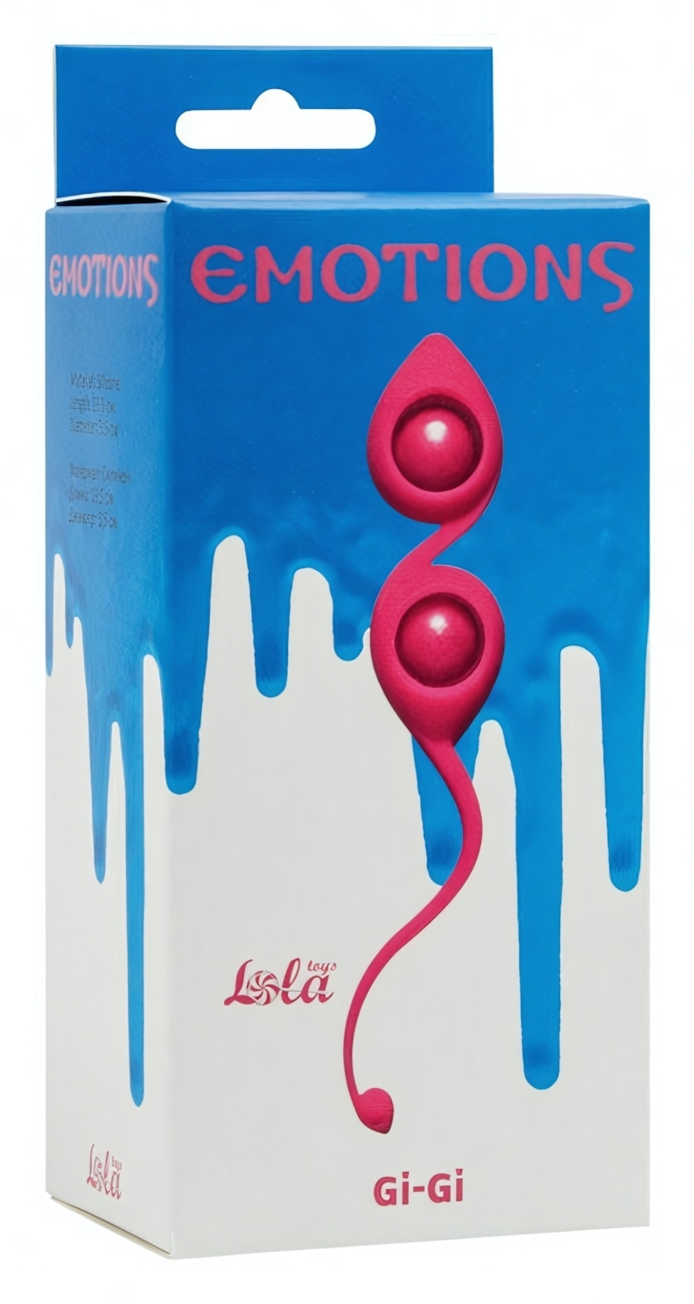 Вагинальные шарики со смещенным центром Emotions Gi - Gi Pink (Цвет: розовый)