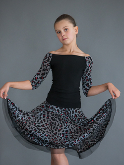 Детская юбочка с регилином