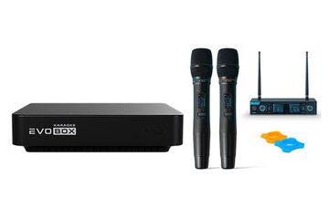 Комплект караоке на базе Evobox [Black] с микрофоном Evolution SE-200D
