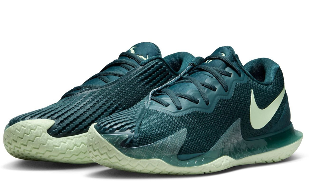 Мужские кроссовки теннисные Nike Zoom Vapor Cage 4 Rafa - зеленый
