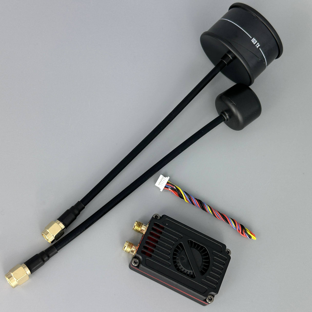 Видеопередатчик RUSHFPV двухдиапазонный VTX 1.3G/3.3G 2.5W + 2 Антенны