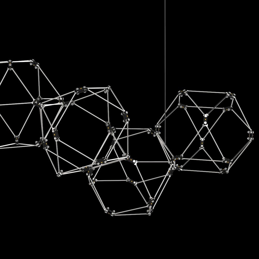 Люстра Lucciola 5A matt gold