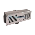 ПТУ.50.1 Противоток узкий (закладная деталь с лицевой панелью и сенсорной пьезокнопкой) 50 м3/час