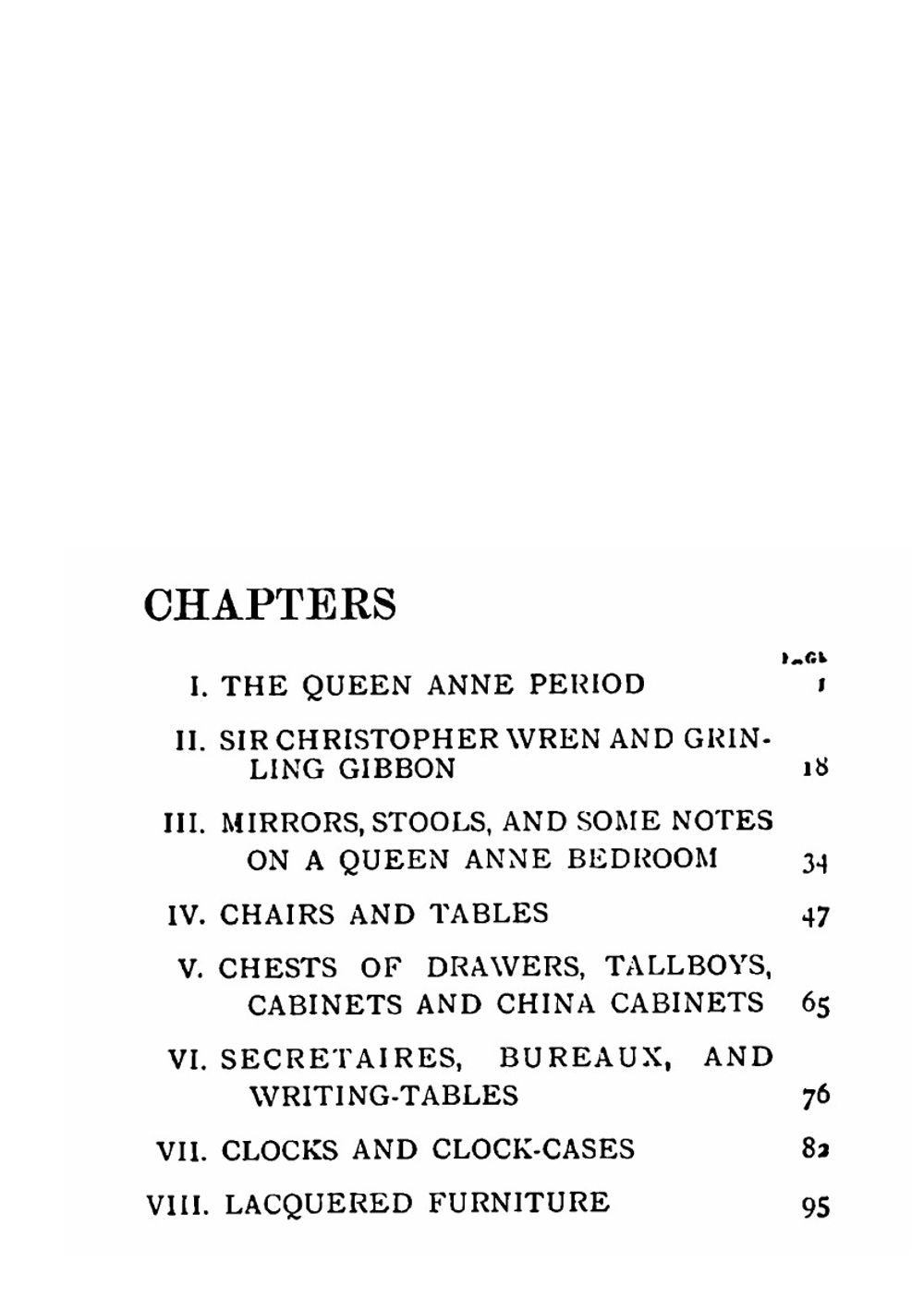 English furniture. The Period of Queen Anne. Volume 2 | John Percy Blake
