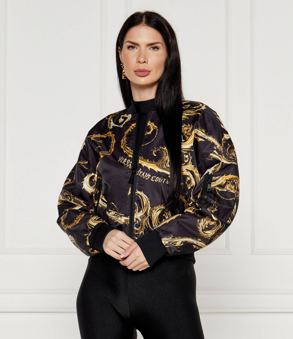 Куртка бомбер Versace Jeans Couture - черный(77HAS408CQD64)