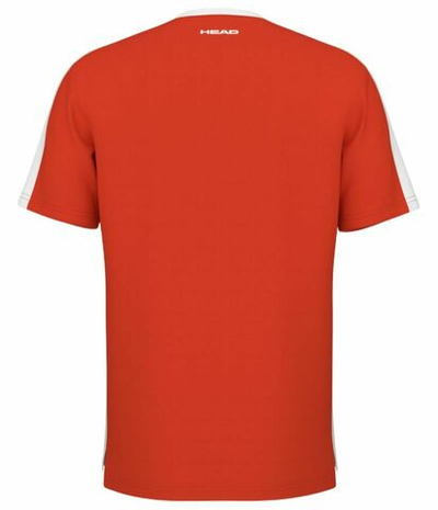 Футболка для мальчика теннисная Head Boys Vision Slice T-Shirt - orange alert
