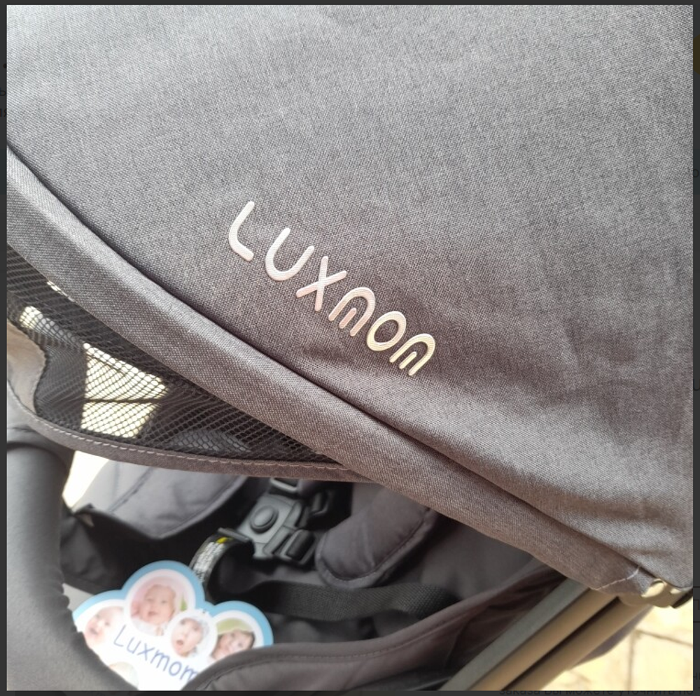 Прогулочная коляска Luxmom V5 / черный
