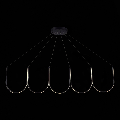 SL6202.413.01 Светильник подвесной ST-Luce Черный LED 1*68W 3000K