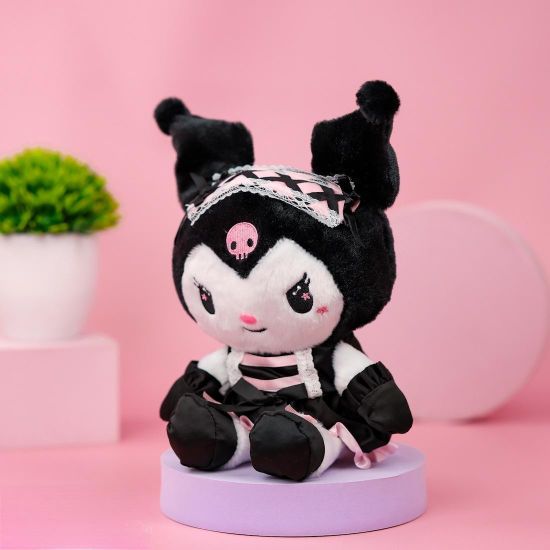 Мягкая игрушка "My Melody" Куроми в платье, 23см