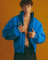 Синий бомбер 