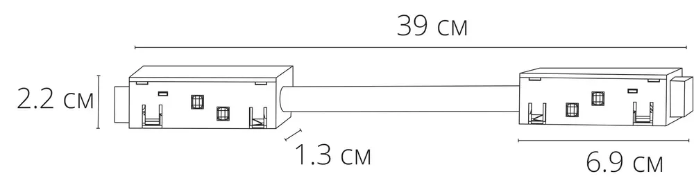 Коннектор токопроводящий гибкий Arte Lamp EXPERT-ACCESSORIES