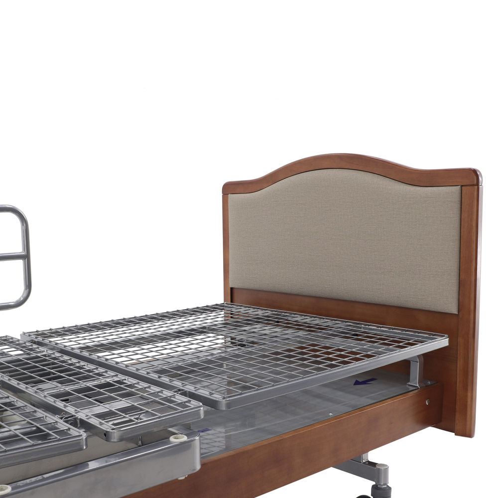 Кровать электрическая MED-MOS DB-2B с поворотным креслом в правую сторону (коричневый)